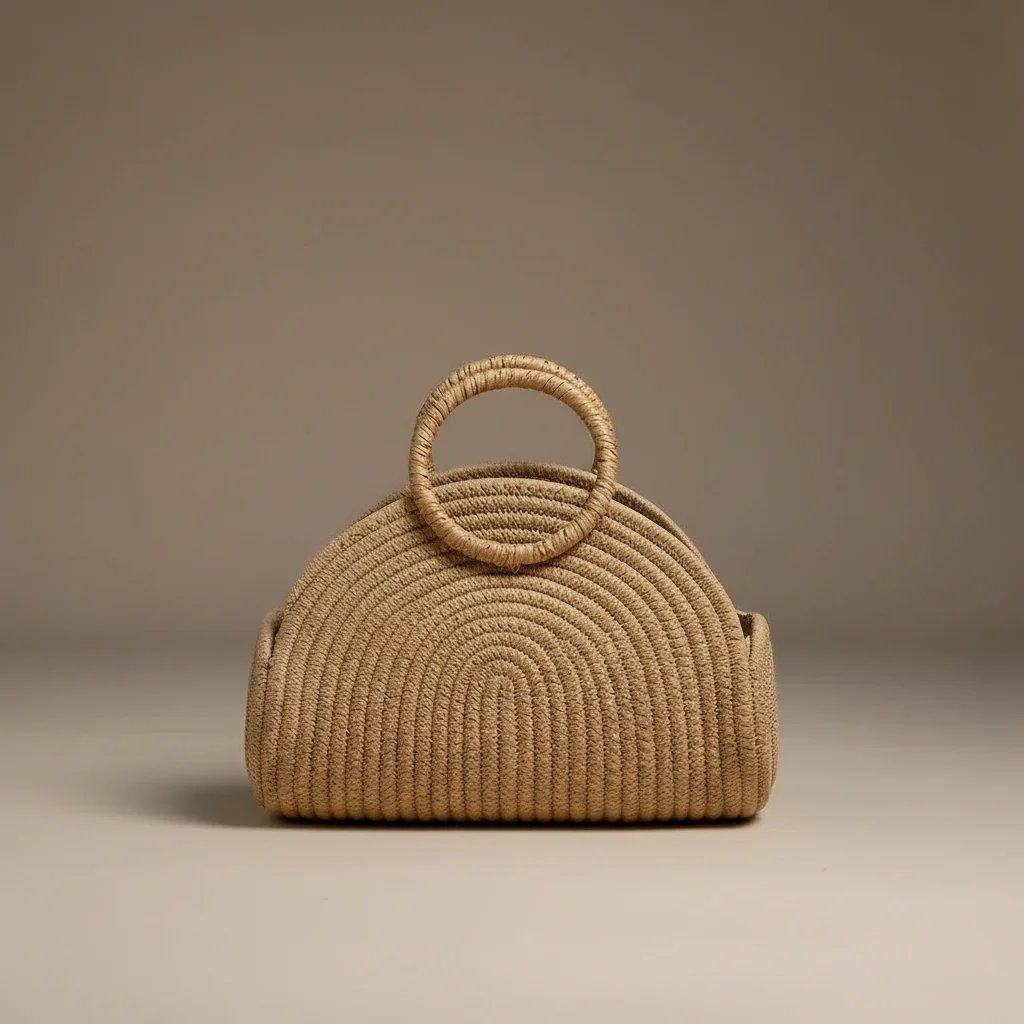 Sac tressé coton femme vacances - Vue 13 - sac tressé