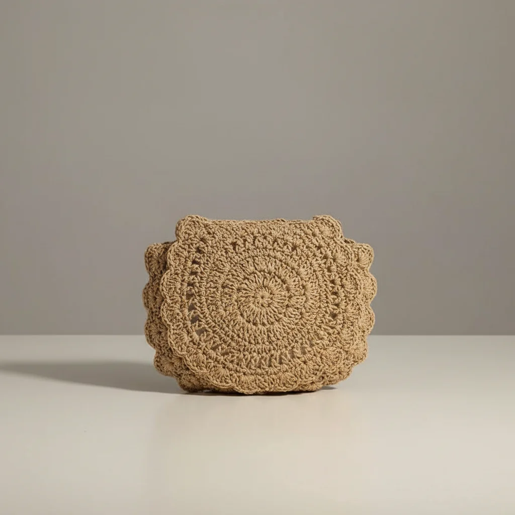 Sac tressé coton style vacances - Vue 8 - sac tressé