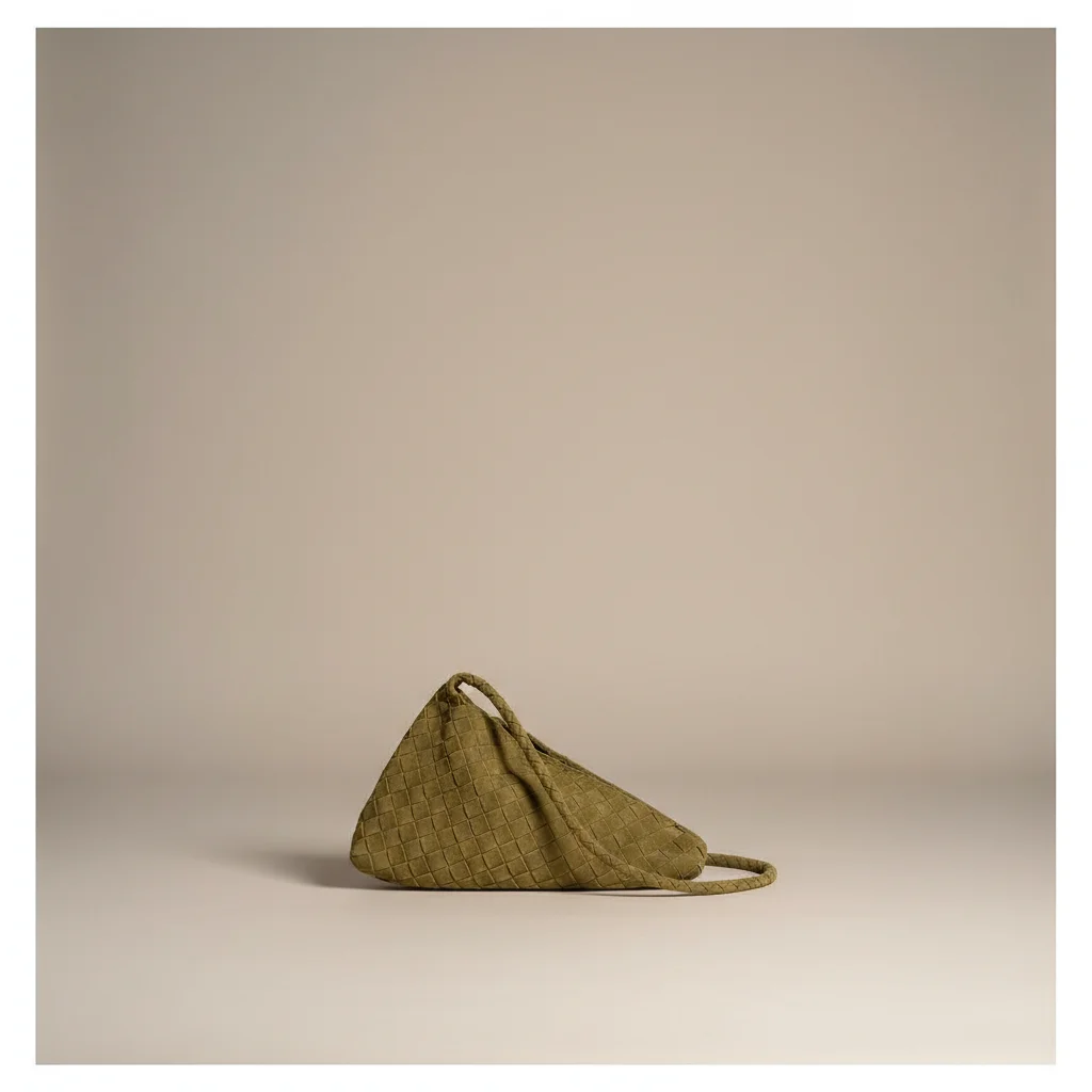 Sac tressé cuir souple porté épaule - Vue 18 - sac tressé