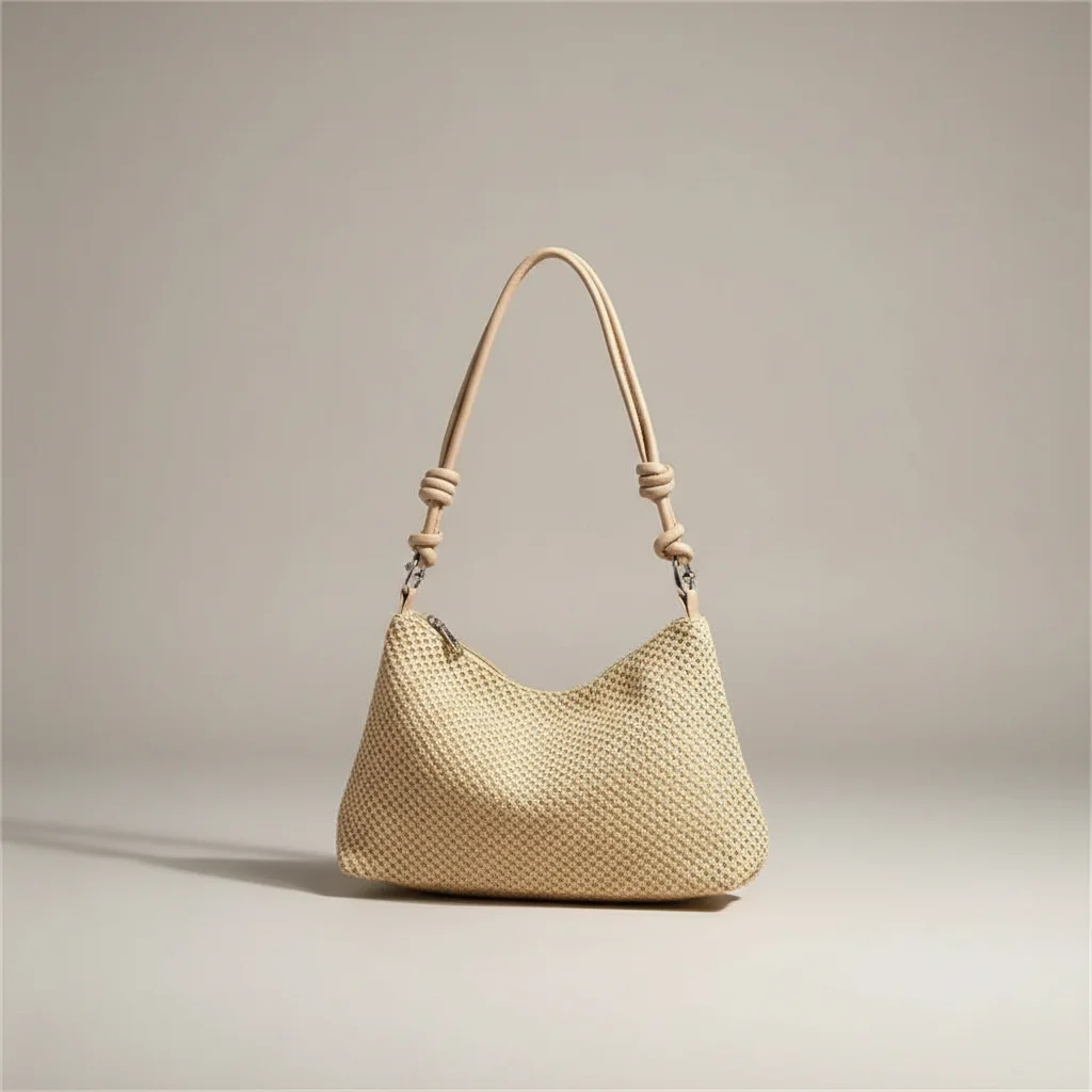 Sac tressé épaule femme style décontracté - Vue 11 - sac tressé