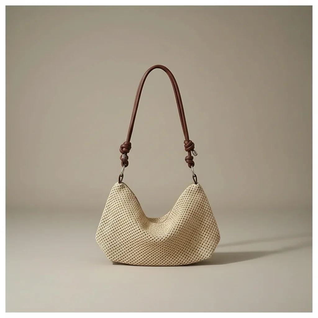 Sac tressé épaule femme style décontracté - Vue 12 - sac tressé