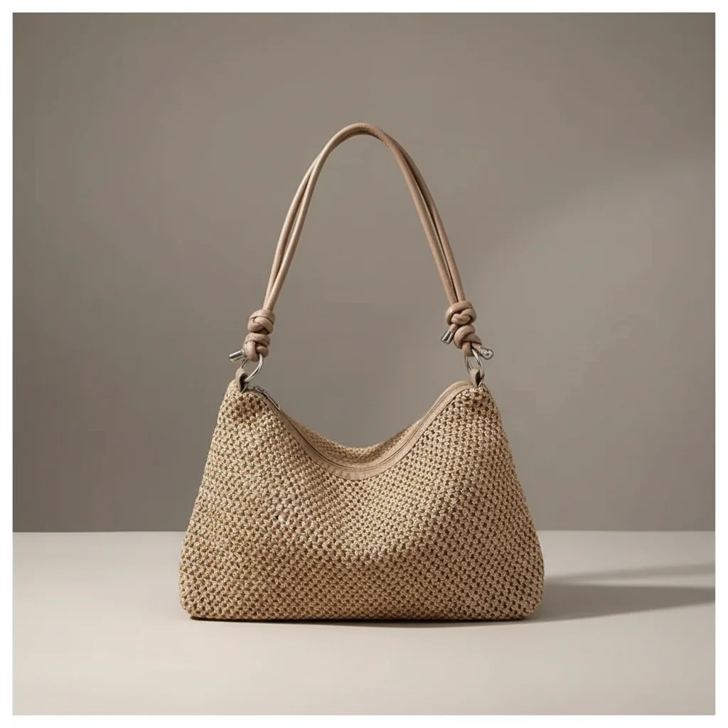 Sac tressé épaule femme style décontracté - Vue 6 - sac tressé