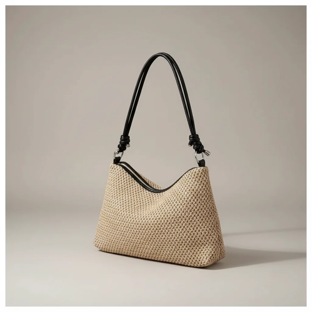 Sac tressé épaule femme style décontracté - Vue 7 - sac tressé