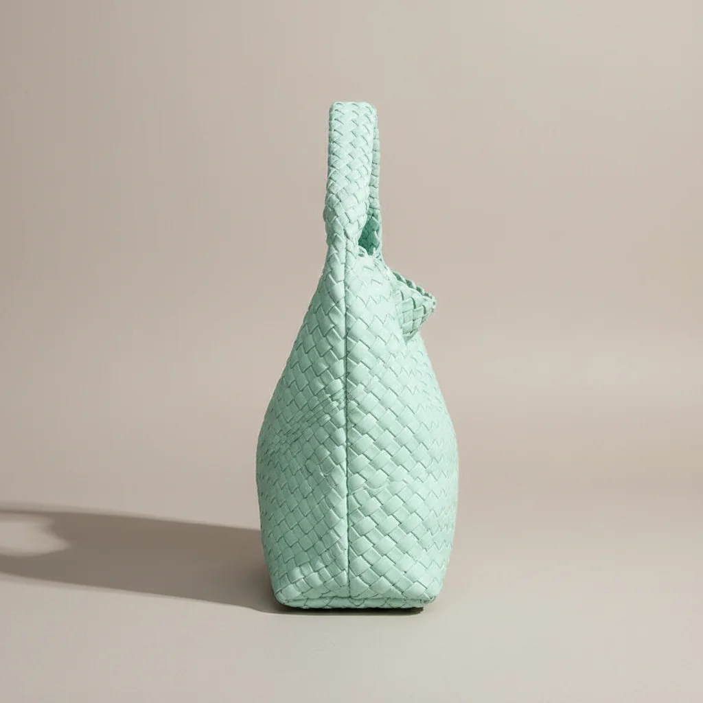 Sac tressé femme élégant en pu - Vue 2 - sac tressé