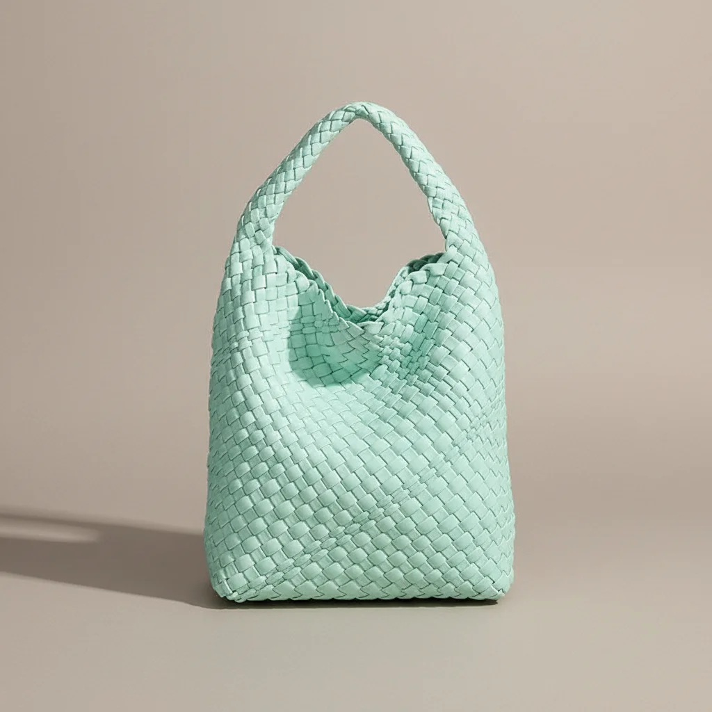 Sac tressé femme élégant en pu - Vue 6 - sac tressé