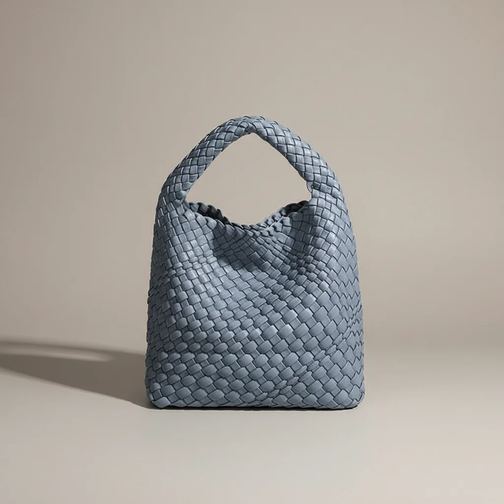 Sac tressé femme élégant en pu - Vue 7 - sac tressé