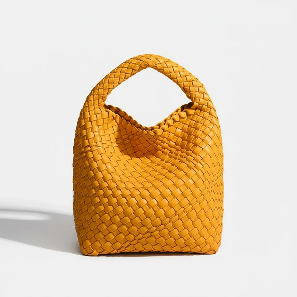 Sac tressé femme élégant en pu - Vue 8 - sac tressé