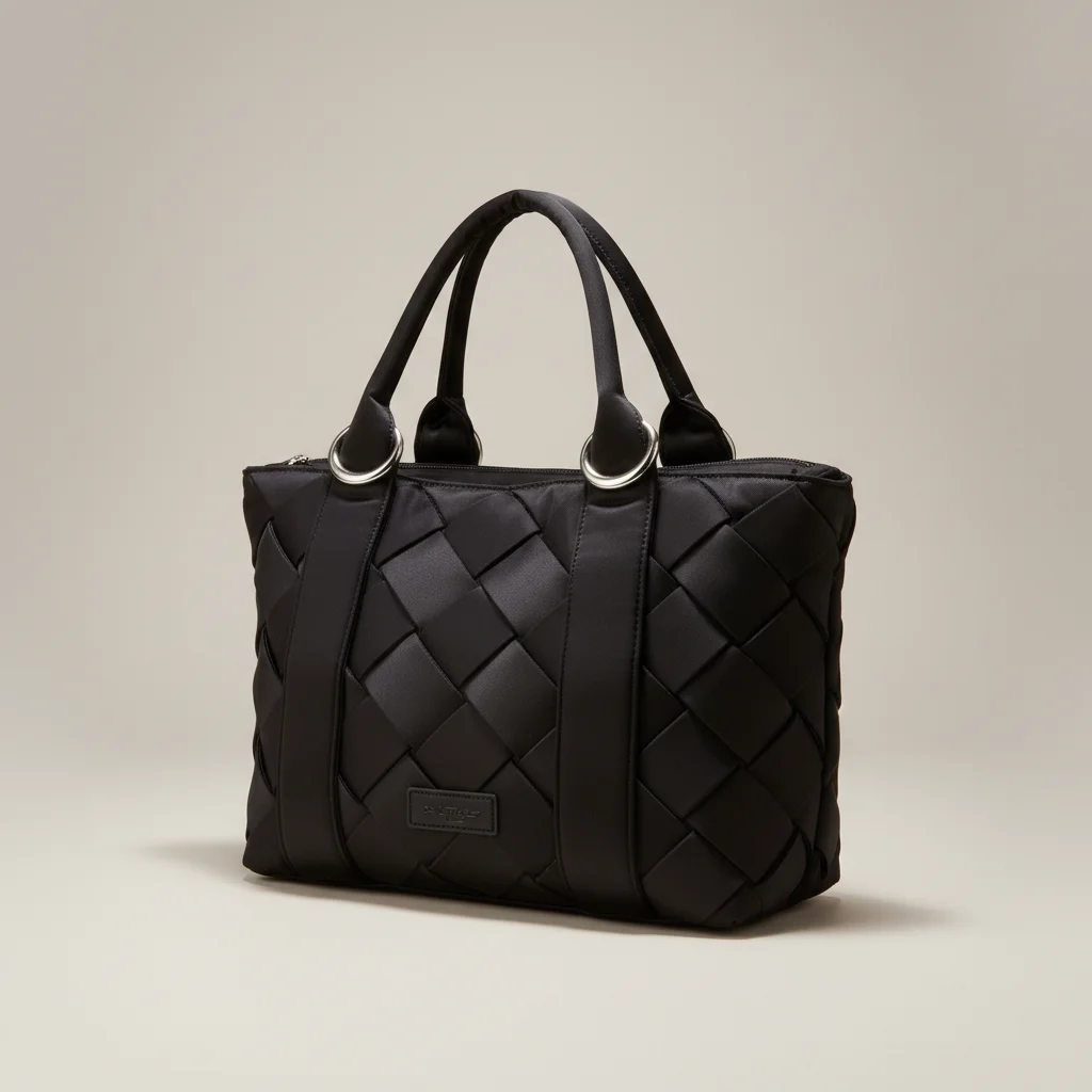 Sac tressé femme nylon grande capacité - Vue 22 - sac tressé