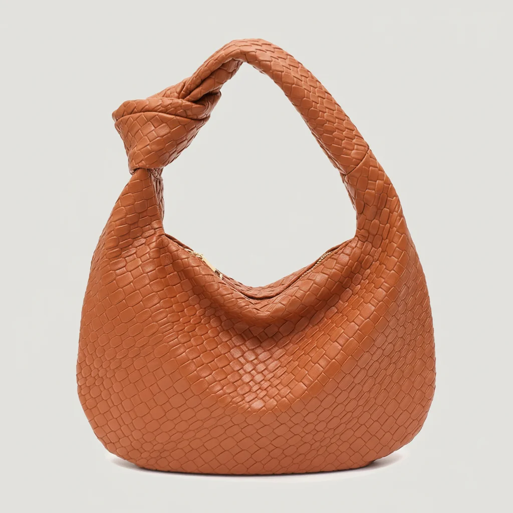 Sac tressé femme simili cuir souple - Vue 6 - sac tressé