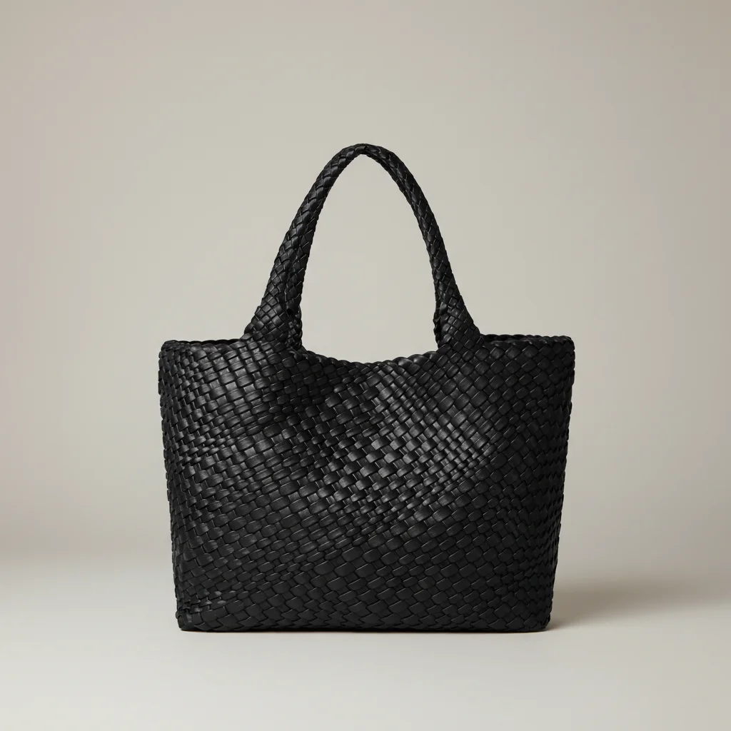 Sac tressé femme simili cuir souple - Vue 7 - sac tressé