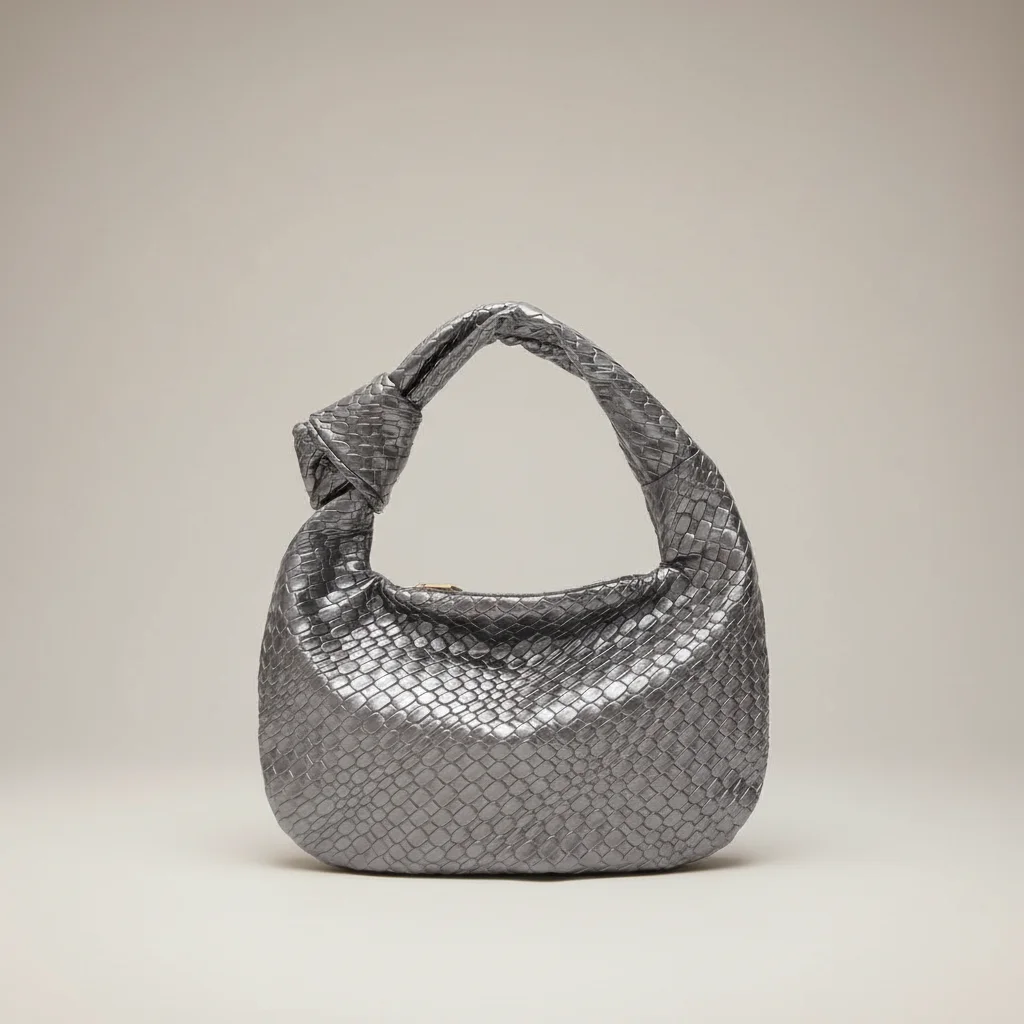 Sac tressé femme simili cuir souple - Vue 7 - sac tressé