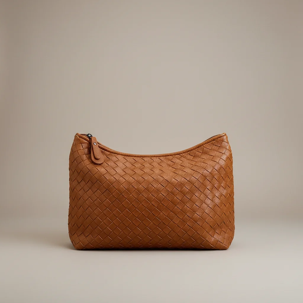Sac tressé porté épaule simili cuir 15 pouces - Vue 12 - sac tressé