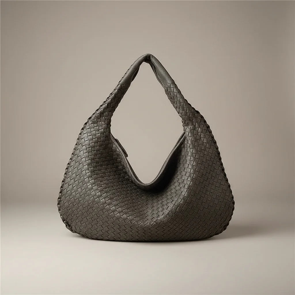 Sac tressé porté épaule simili cuir 15 pouces - Vue 23 - sac tressé