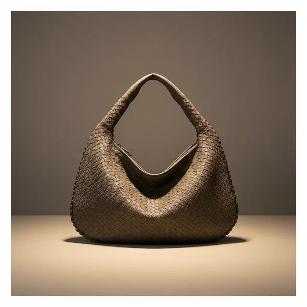 Sac tressé porté épaule simili cuir 15 pouces - Vue 9 - sac tressé