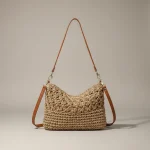 Sac tressé bandoulière femme estival - Vue 1 - sac tressé
