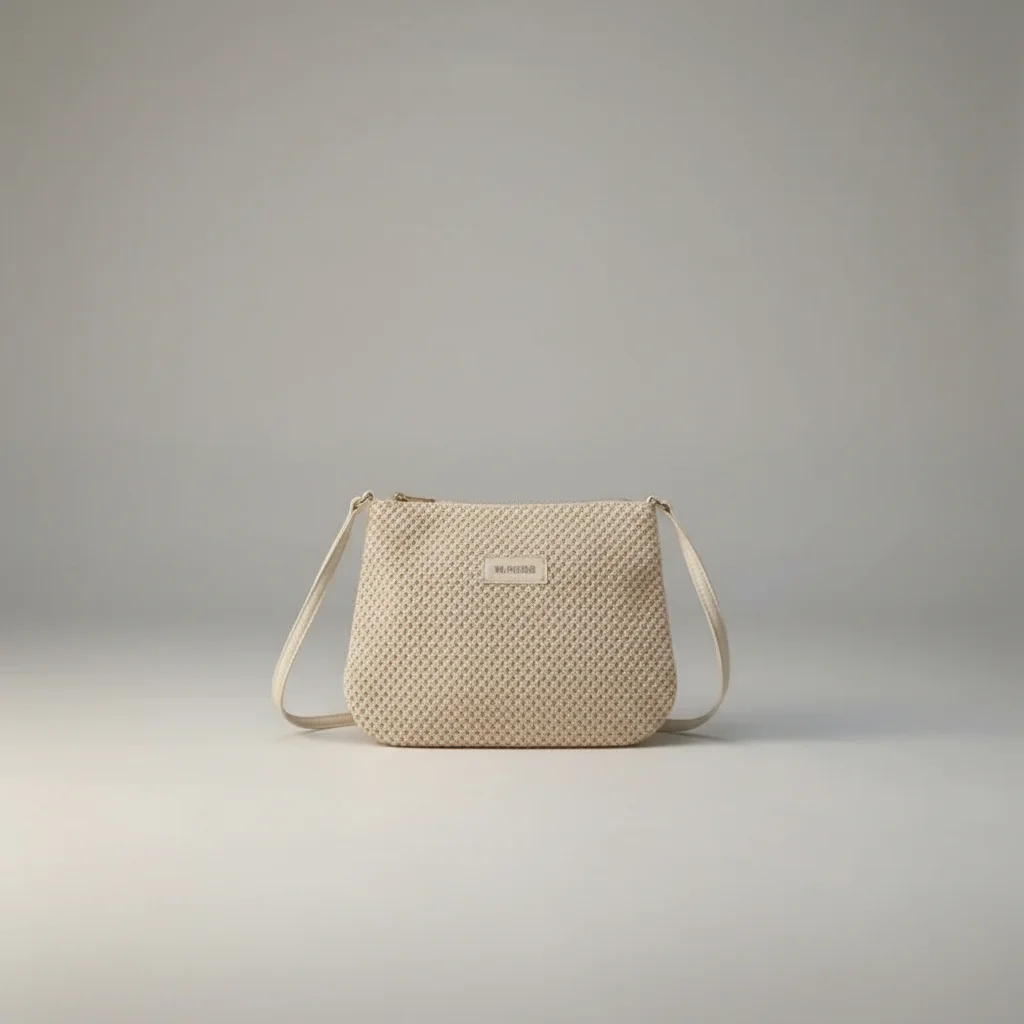 Sac tressé bandoulière femme minimaliste - Vue 13 - sac tressé
