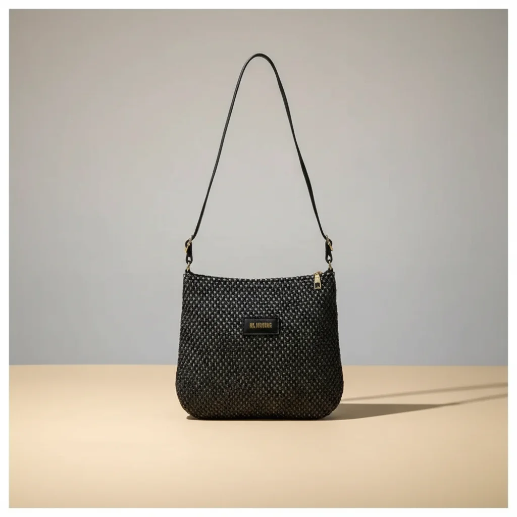 Sac tressé bandoulière femme minimaliste - Vue 14 - sac tressé