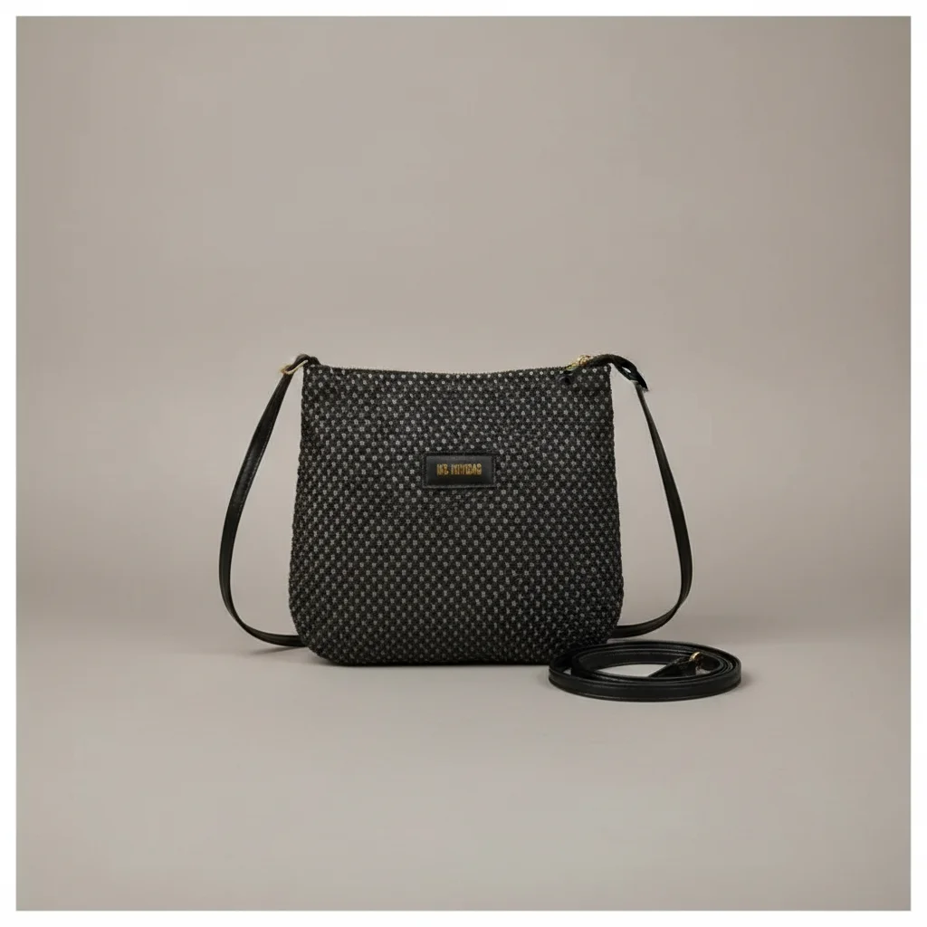 Sac tressé bandoulière femme minimaliste - Vue 3 - sac tressé