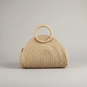 Sac tressé coton femme vacances - Vue 1 - sac tressé