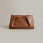 Sac tressé cuir pu soirée élégante - Vue 1 - sac tressé