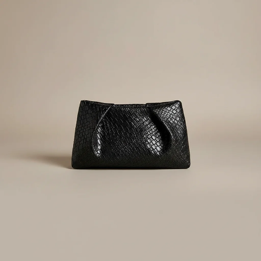 Sac tressé cuir pu soirée élégante - Vue 11 - sac tressé