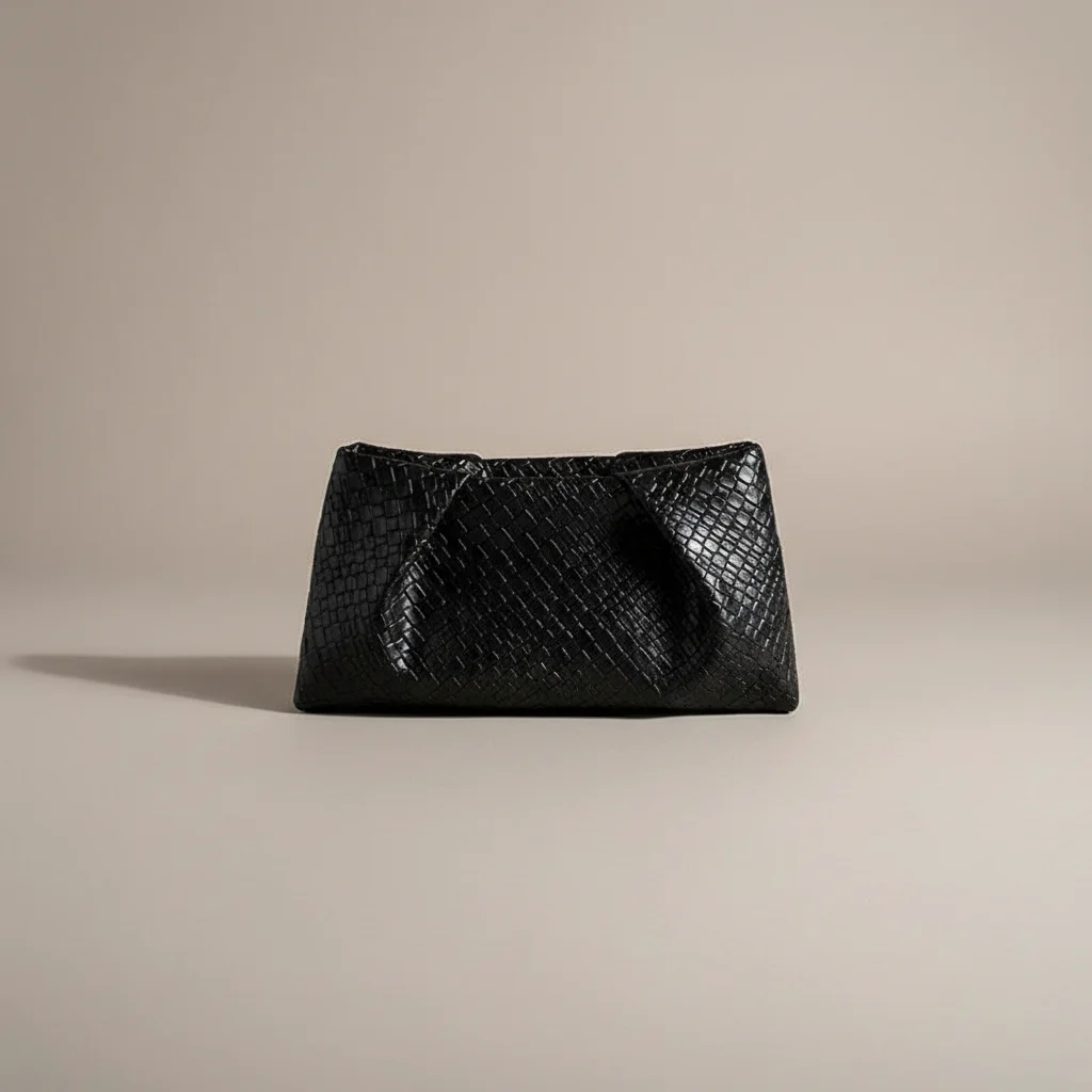 Sac tressé cuir pu soirée élégante - Vue 12 - sac tressé