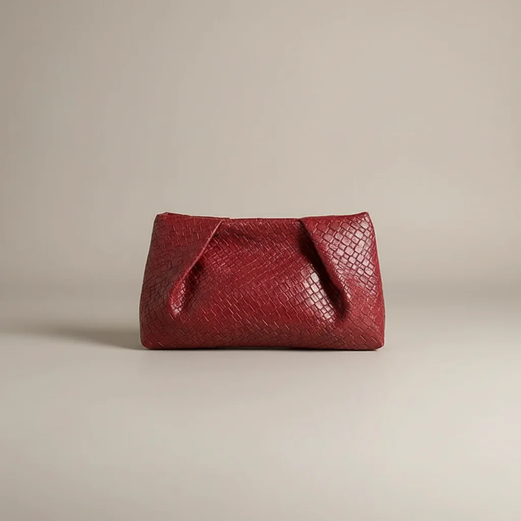 Sac tressé cuir pu soirée élégante - Vue 16 - sac tressé