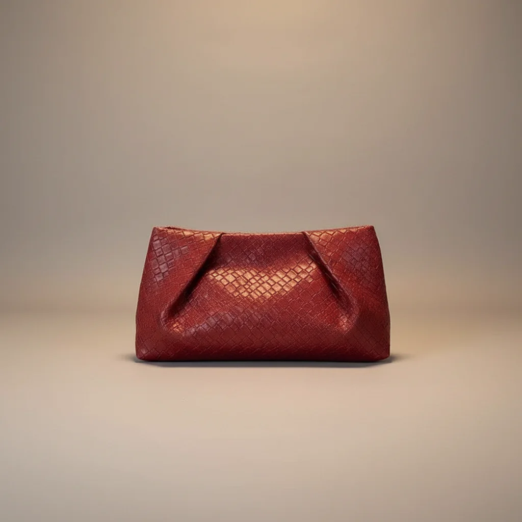 Sac tressé cuir pu soirée élégante - Vue 17 - sac tressé