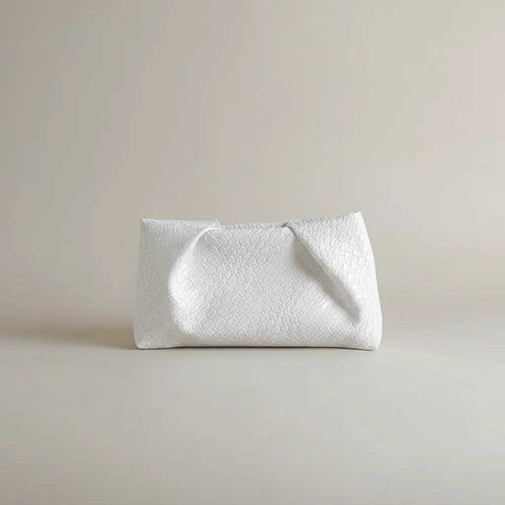 Sac tressé cuir pu soirée élégante - Vue 21 - sac tressé