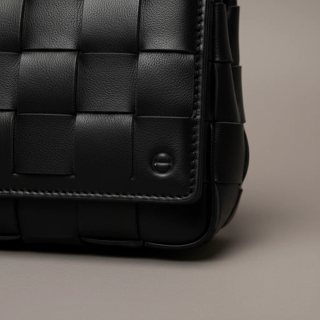 Sac tressé cuir pu soirée élégante - Vue 22 - sac tressé