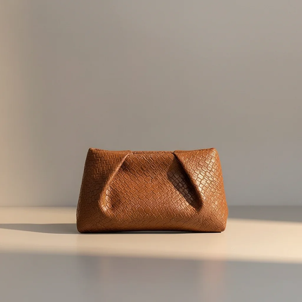 Sac tressé cuir pu soirée élégante - Vue 23 - sac tressé