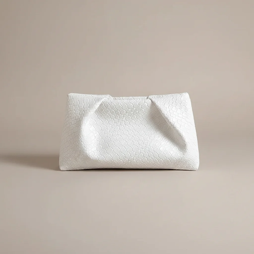 Sac tressé cuir pu soirée élégante - Vue 25 - sac tressé