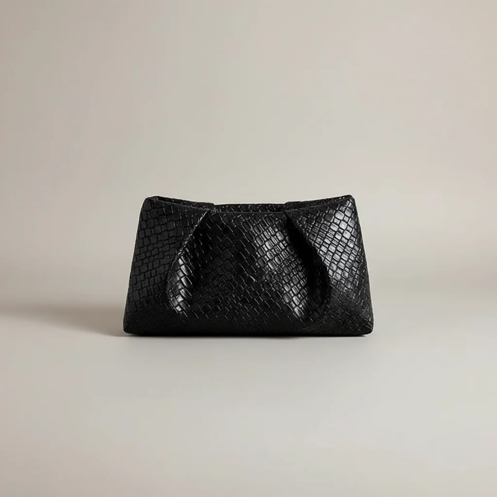 Sac tressé cuir pu soirée élégante - Vue 27 - sac tressé