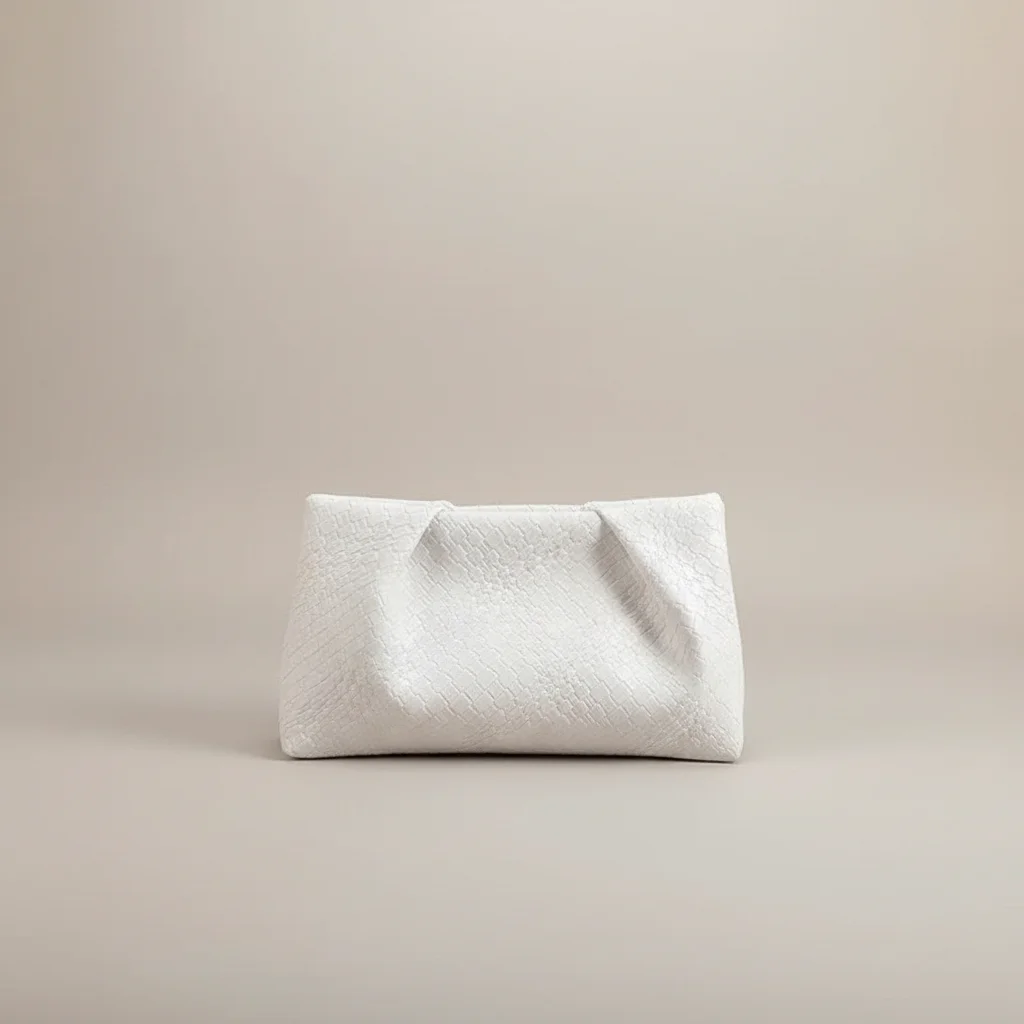 Sac tressé cuir pu soirée élégante - Vue 32 - sac tressé
