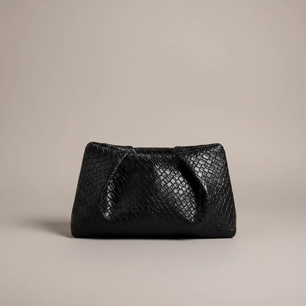 Sac tressé cuir pu soirée élégante - Vue 33 - sac tressé