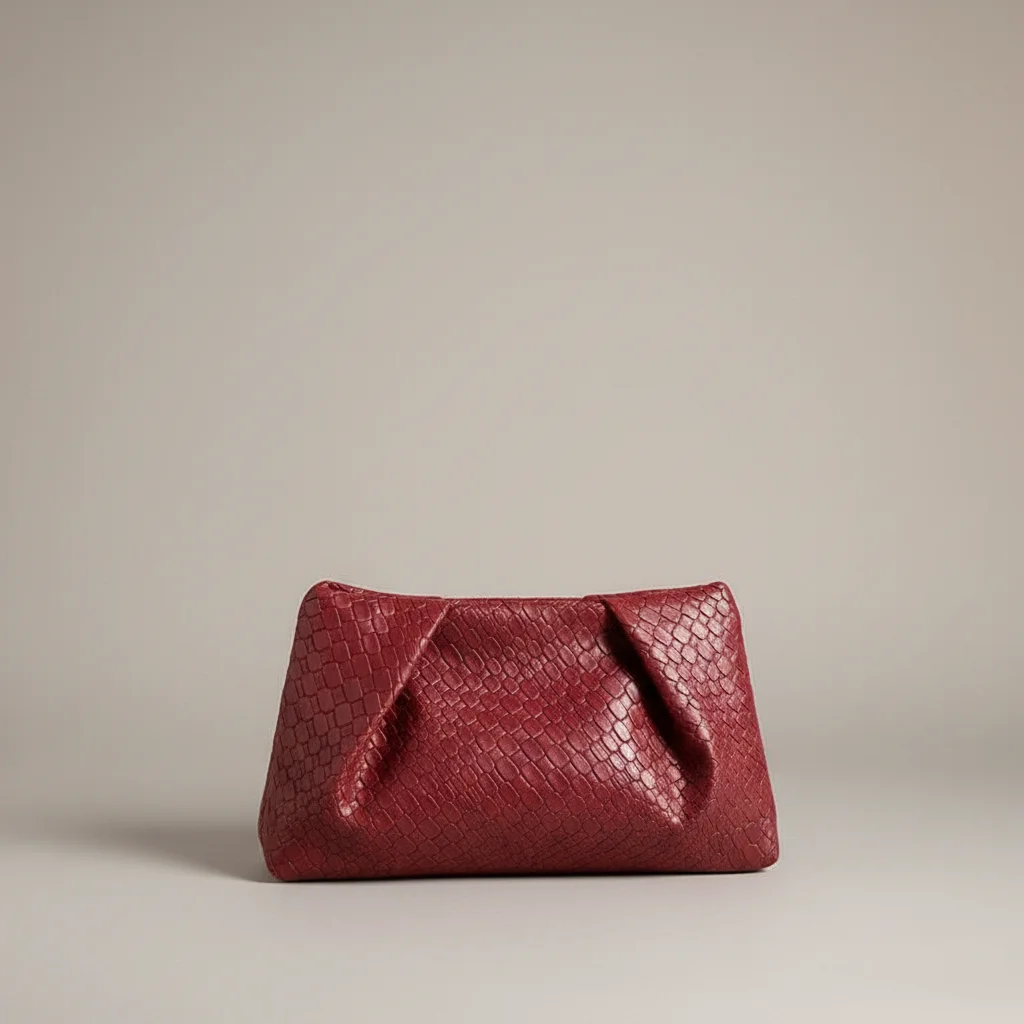 Sac tressé cuir pu soirée élégante - Vue 34 - sac tressé