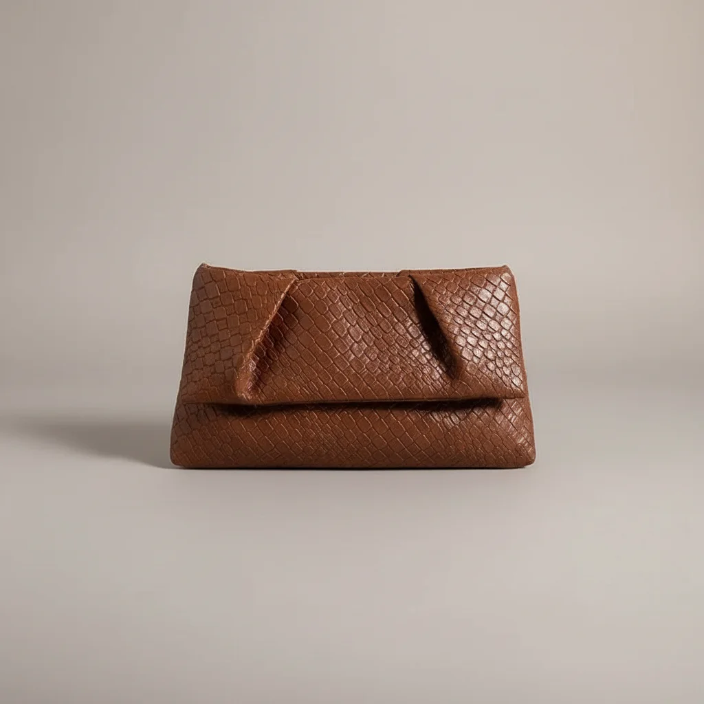 Sac tressé cuir pu soirée élégante - Vue 35 - sac tressé