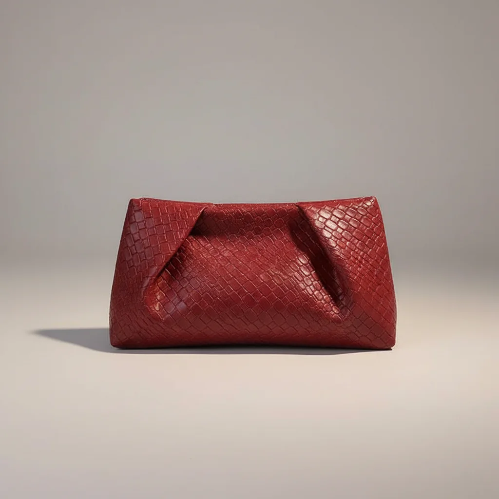 Sac tressé cuir pu soirée élégante - Vue 37 - sac tressé