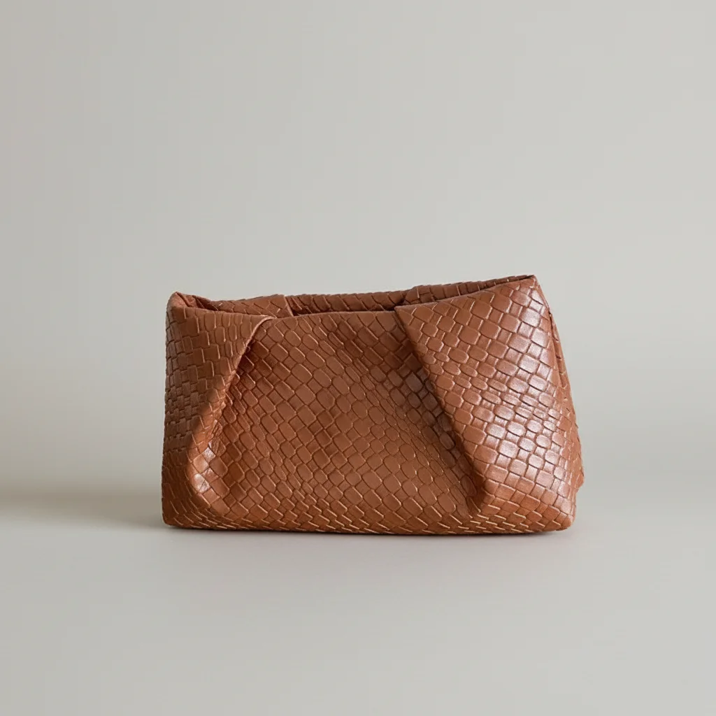 Sac tressé cuir pu soirée élégante - Vue 44 - sac tressé