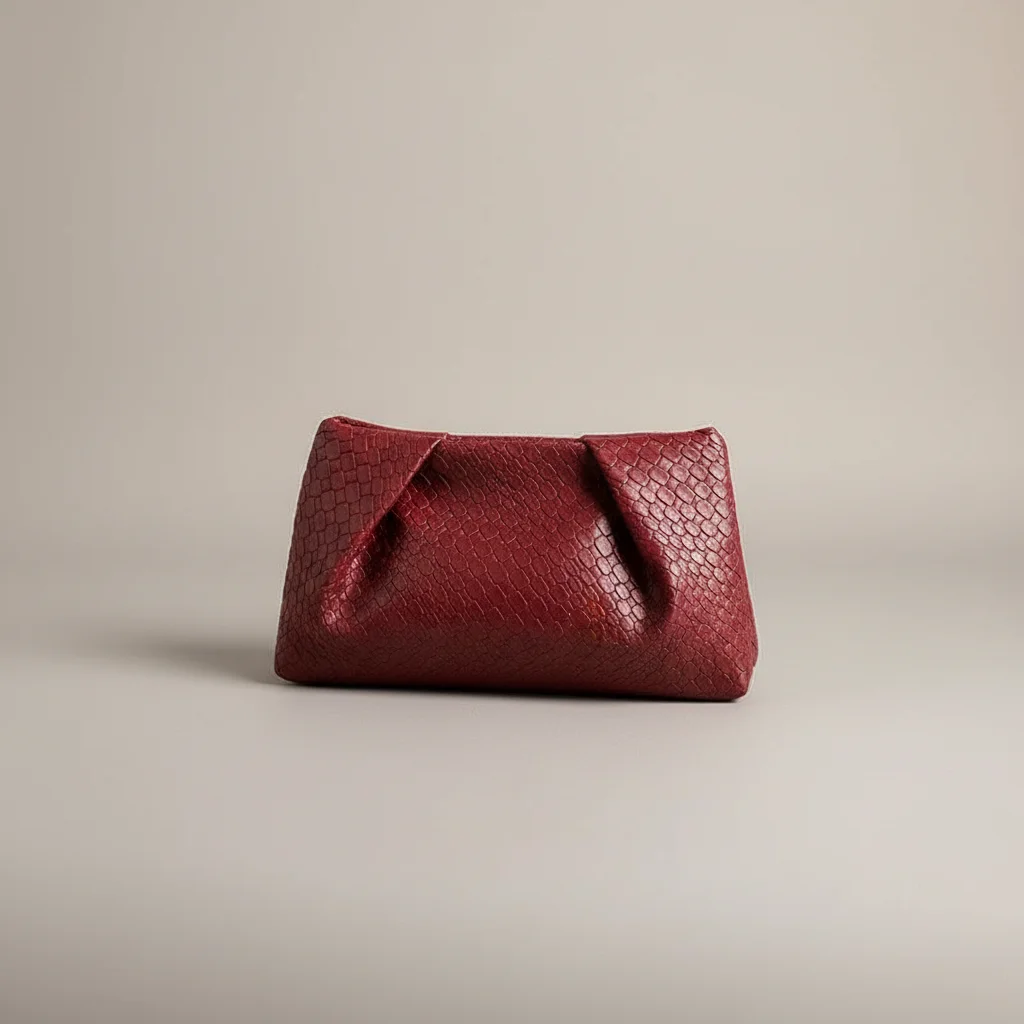 Sac tressé cuir pu soirée élégante - Vue 45 - sac tressé