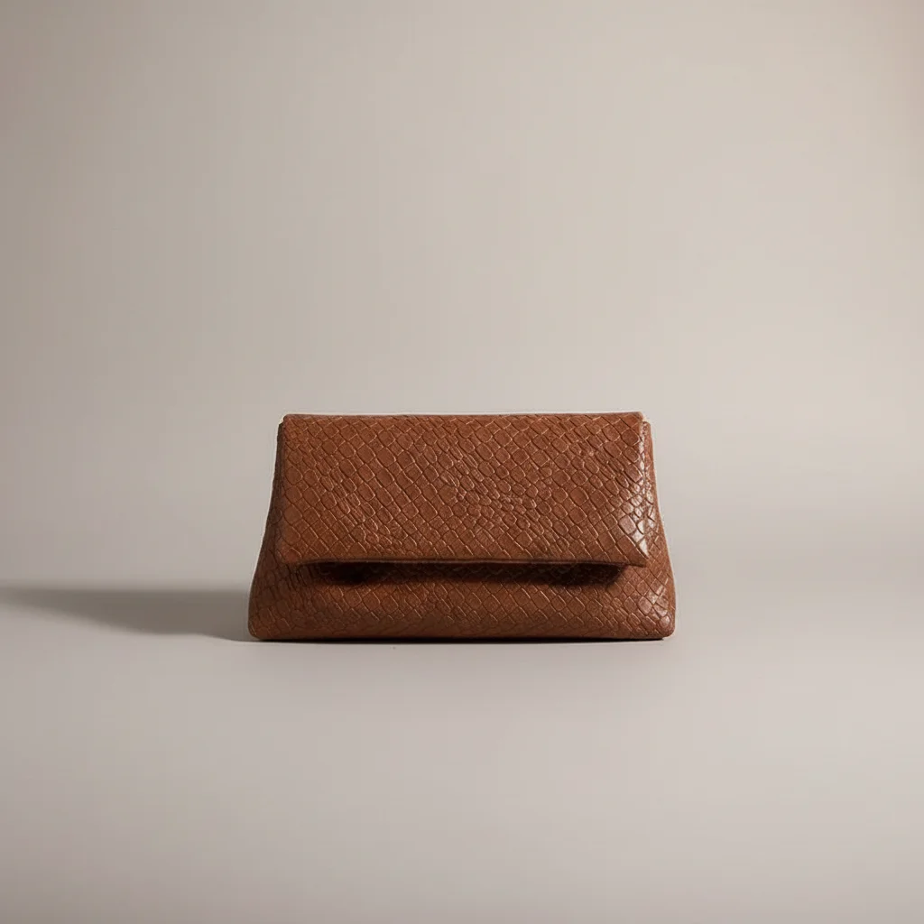 Sac tressé cuir pu soirée élégante - Vue 47 - sac tressé