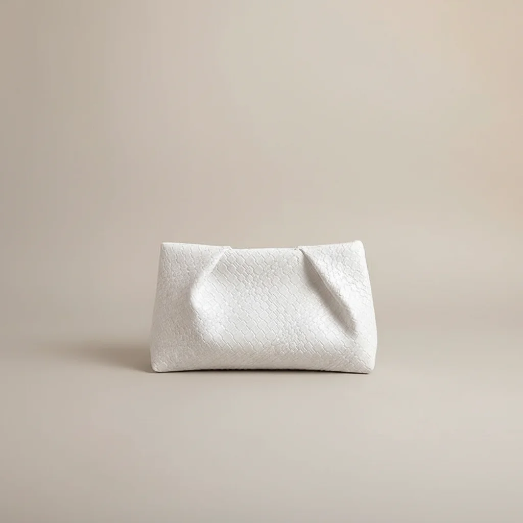 Sac tressé cuir pu soirée élégante - Vue 48 - sac tressé