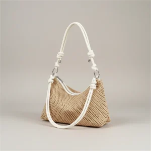 Sac tressé épaule femme style décontracté - Vue 1 - sac tressé