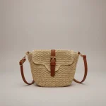 Sac tressé femme bandoulière ajustable - Vue 1 - sac tressé