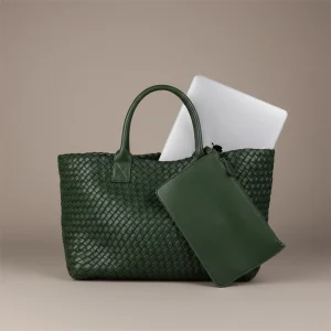 Sac tressé femme business 15 pouces - Vue 1 - sac tressé