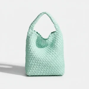 Sac tressé femme élégant en pu - Vue 1 - sac tressé