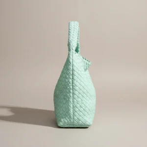 Sac tressé femme élégant en pu - Vue 2 - sac tressé