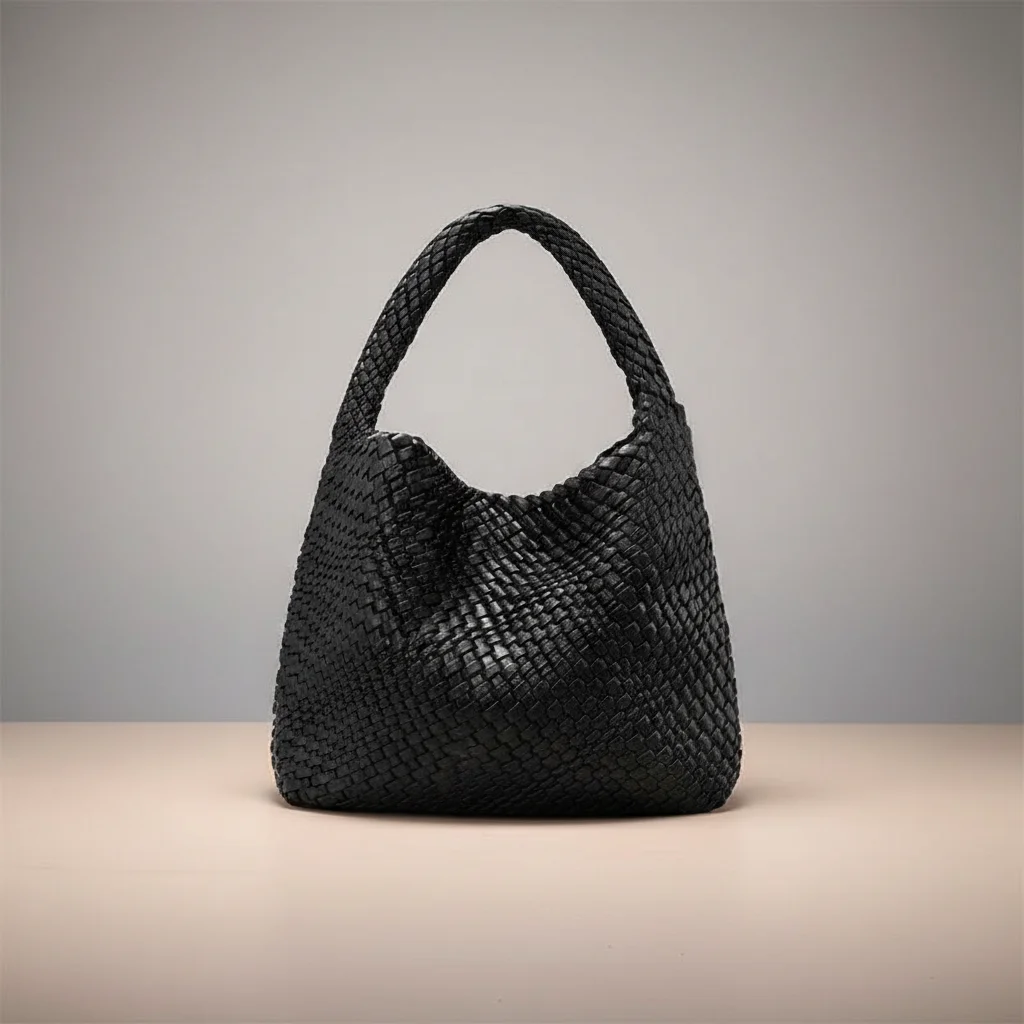 Sac tressé femme grand format - Vue 1 - sac tressé