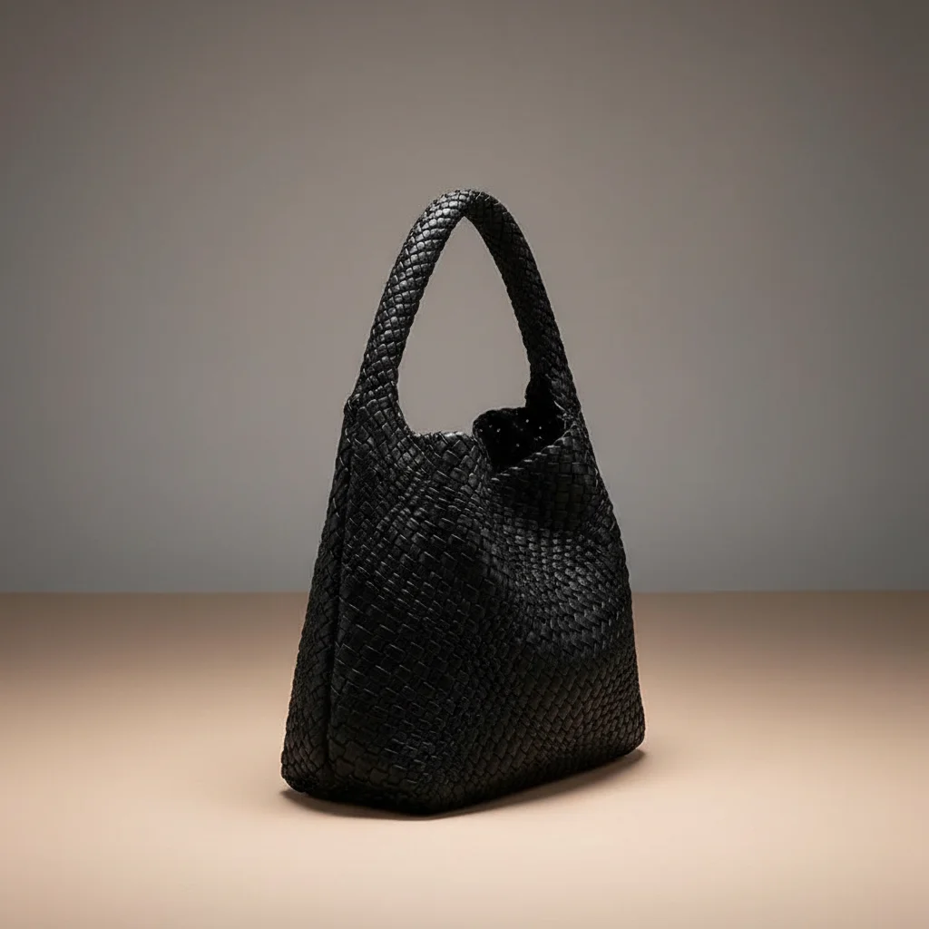 Sac tressé femme grand format - Vue 2 - sac tressé