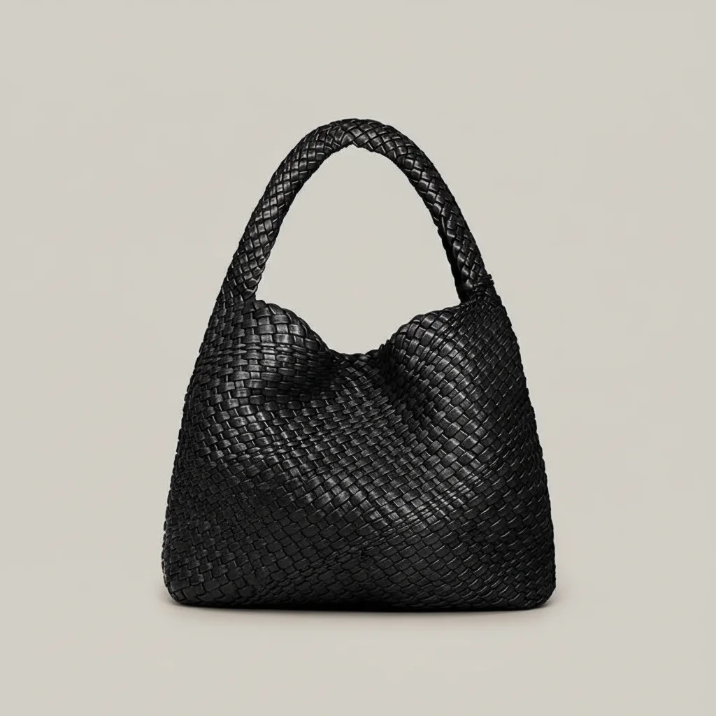 Sac tressé femme grand format - Vue 4 - sac tressé